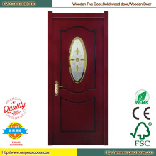 Vidrio puertas correderas puerta principal diseño barato puerta de madera